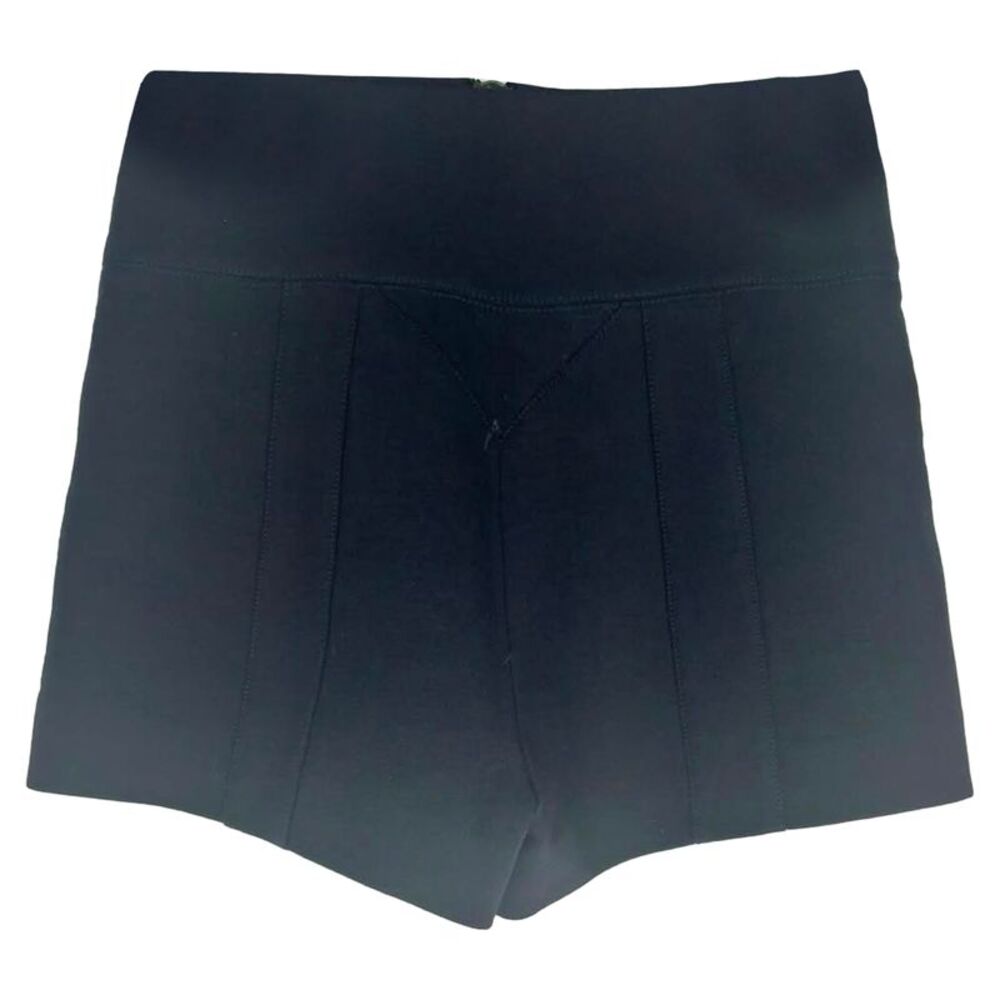 Jasmine Di Milo Mini Shorts in Black Wool